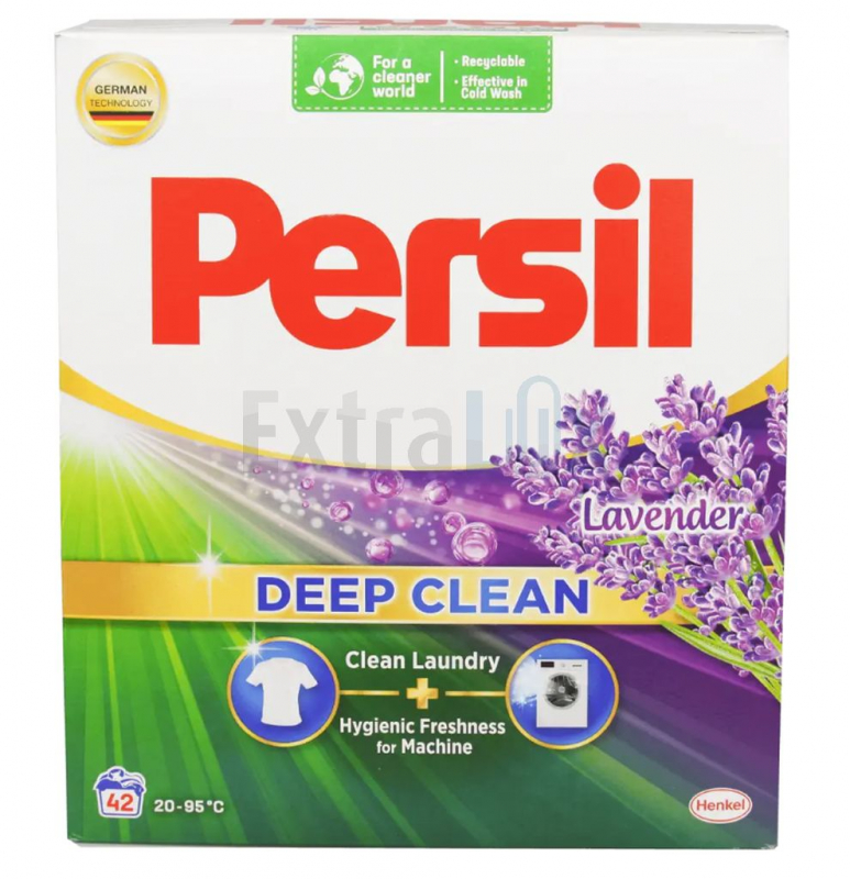 PRAŠEK ZA STROJNO PRANJE PERILA V PRAHU, PERSIL, 2,48 KG
