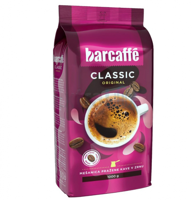 KAVA BARCAFFE V ZRNU 1KG