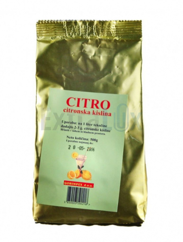 KISLINA CITRONSKA CITRO 500G