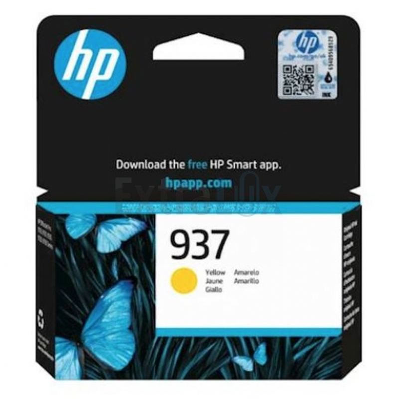 HP ČRNILO 4S6W4NE ŠT.937 YELLOW ZA OFFICEJET 9720/9730/9110b/9120b/9130b 0,8k