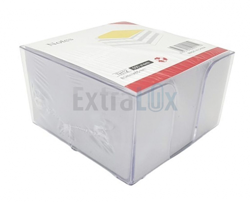 KOCKA LISTIČI 8,5X6,5X4,0 V PVC PODSTAVKU