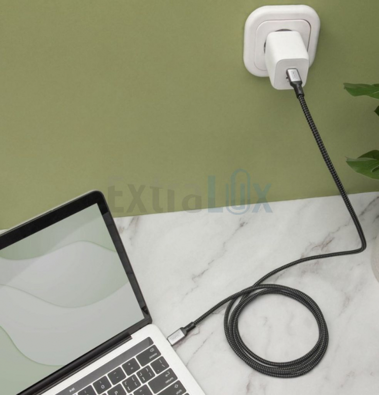 KABEL USB 4,0 C-C 1M ČRN DIGITUS, 8K 60Hz 100W 3M, DB-300443-030-S ČRN (8519399)