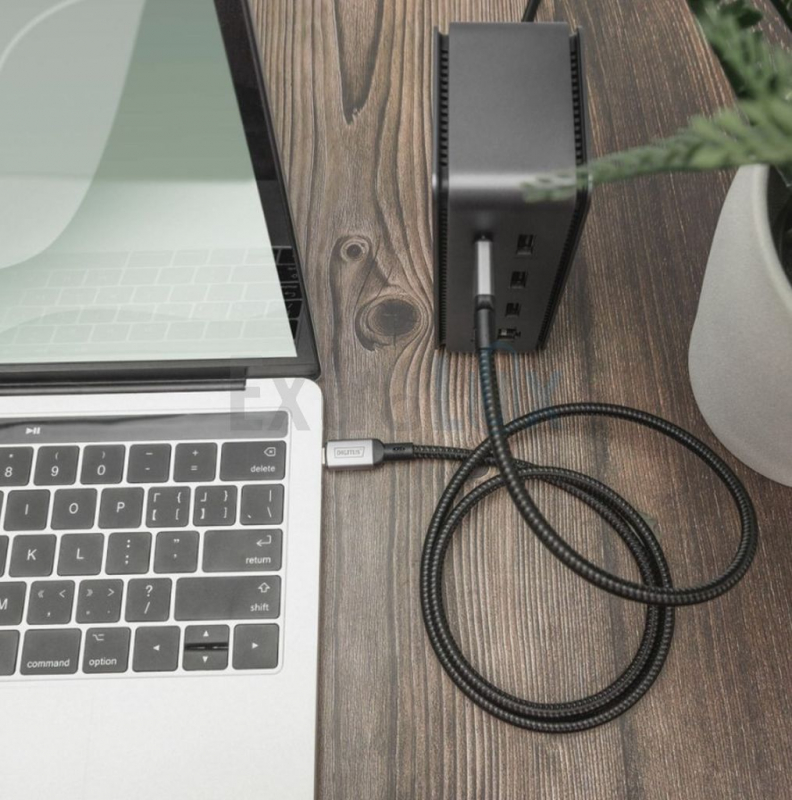 KABEL USB 4,0 C-C 1M ČRN DIGITUS, 8K 60Hz 100W 3M, DB-300443-030-S ČRN (8519399)