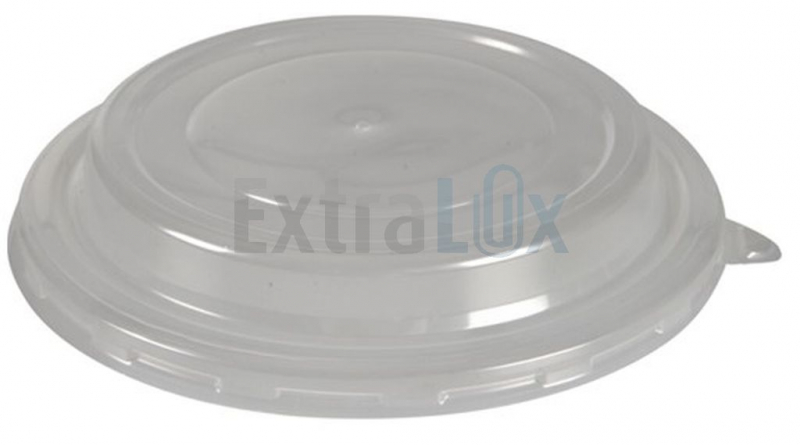 POKROV PLASTIČNI ZA SKODELO OKROGLO, FI14,5CM, TRANSPARENT, 50/1