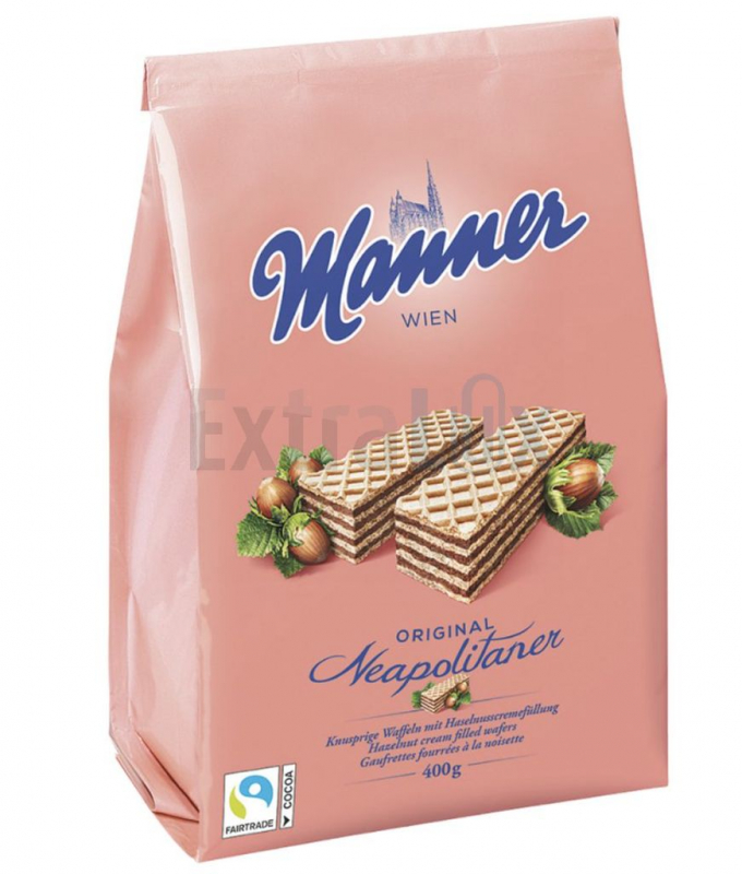 NAPOLITANKE LEŠNIK MANNER 400G