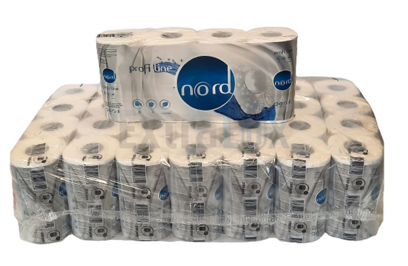 TOALETNI PAPIR TROSLOJNI ROLICA 250L 1/8