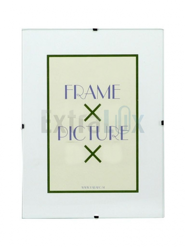 OKVIR ZA SLIKO 297X420 A3 STEKLO NCL/R NOVI CLIP REFLEKS