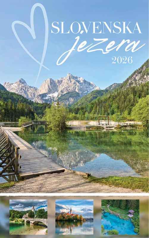 KOLEDAR SLOVENSKA JEZERA 201253 2026