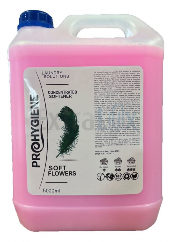 MEHČALEC ZA PERILO MAC SOFT - PROHYGIENE SOFT FLOWERS, 5L