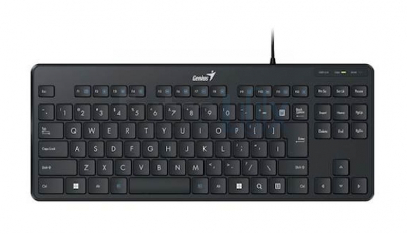 TIPKOVNICA ŽIČNA GENIUS LM 110 ČRNA