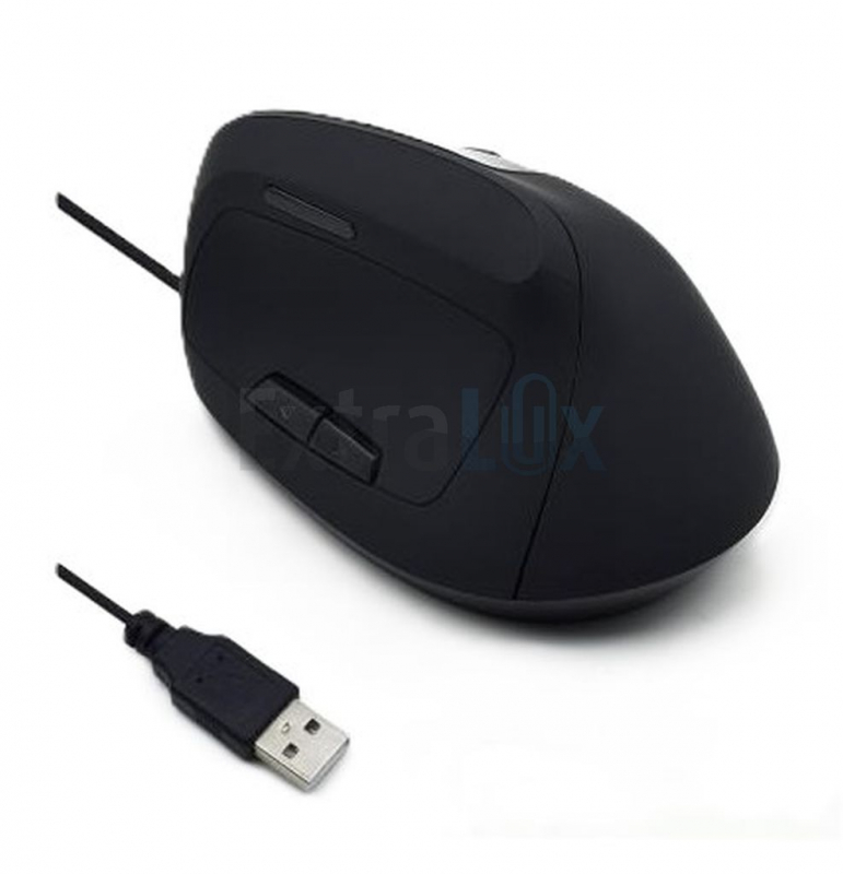 MIŠKA EWENT EW3157 USB VERTIKALNA ERGONOMSKA, ČRNA