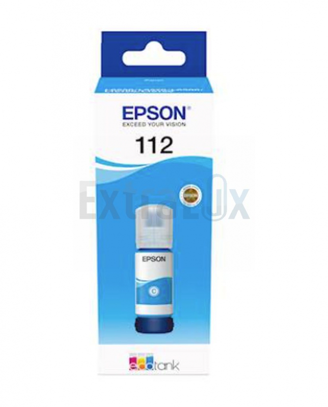 EPSON ČRNILO C13T06C24A 112 CYAN STEKLENIČKA