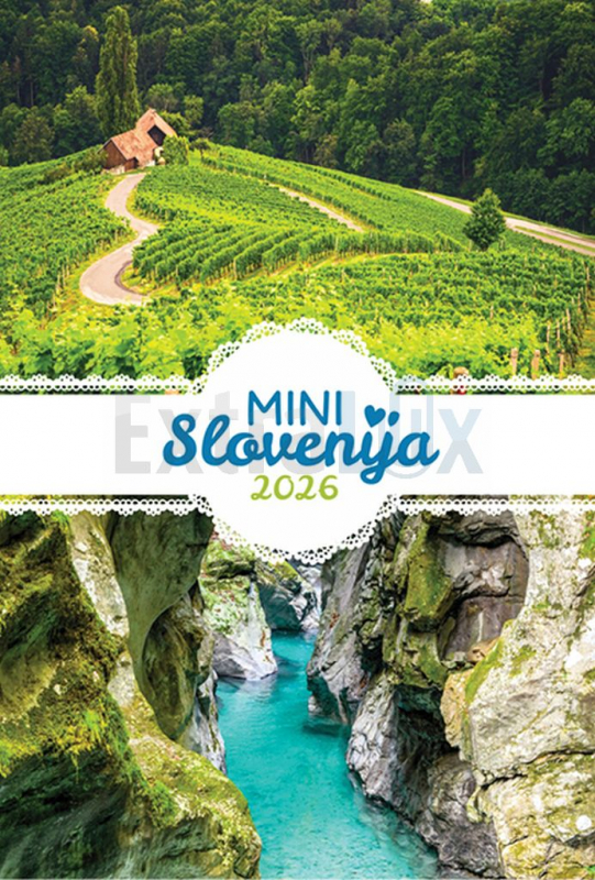 KOLEDAR MINI SLOVENIJA 201280 2026