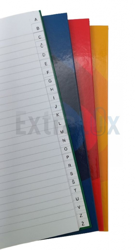 ZVEZEK-INDEX A4 100L TP