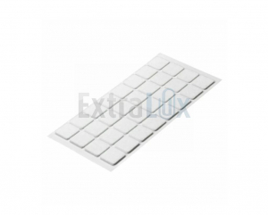 PODLOGA DRSNIK ZA STOL FILC HETTICH FI 20X2 MM SAMOLEPILNI 1/50 BEL