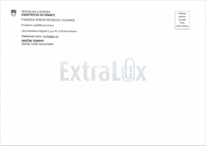 KUVERTA B4 353X250 SI BELA TISK FURS FU NG PP 5102