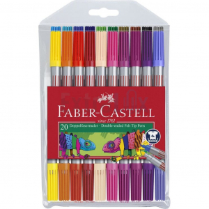 FLOMASTRI FABER-CASTELL OBOJESTRANSKI 1/20