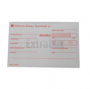 BLOK OBRAZEC SPL - 2 Izplačilo DBS, d.d.