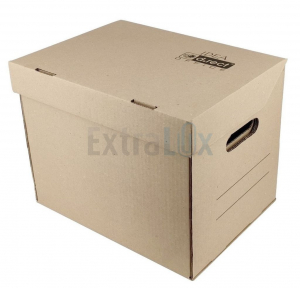 ŠKATLA ARHIVSKA 250X340X260 LEVIA KARTON S POKROVOM (110735)