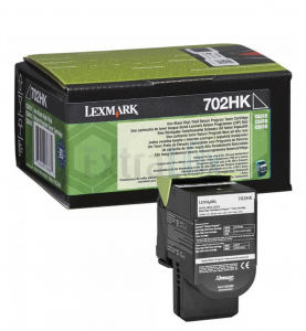 LEXMARK TONER 70C2HK0/E ŠT.702HK ZA CS310/410/510 BLACK