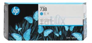 HP TONER 676M6A ŠT.738 CYAN ZA DESIGN JET T850/T950 300ML