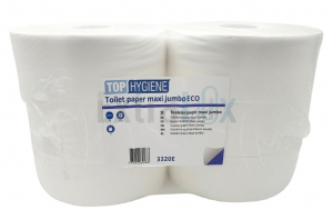 TOALETNI PAPIR DVOSLOJNI MAXI JUMBO ECO LINE 3320 CN BEL 1/6