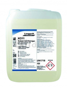 ČISTILO ZA ODSTR. ZAPEČENE MAŠČOBE, KO11 4CLEAN GRILL REINIGER, 10L