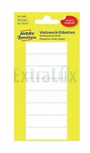 ETIKETE AVERY ZWECKFORM 3086 50x14 (64 ETIKET)