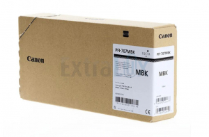 CANON ČRNILO PFI-707MBK XL MAT BLACK ZA IPF 830/840/850 700 ML (9820B001)