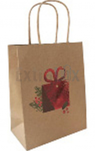 VREČKA DARILNA ECO J 33X10X45 XMAS DARILO