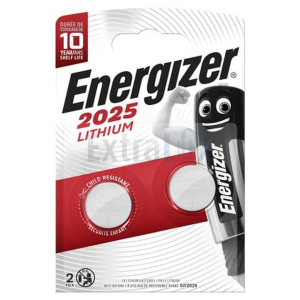 VLOŽEK BATERIJSKI ENERGIZER CR2025 LITHIUM 2/1