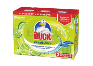 OSVEŽILEC DUCK, FRESH DISC, LIME, 2 x 36 ml REFIL