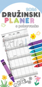 KOLEDAR DRUŽINSKI PLANER 2026