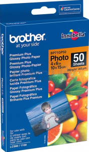 PAPIR FOTO 10X15 260G BROTHER INK JET GLOSSY 1/50