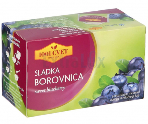 ČAJ SLADKA BOROVNICA 1001 CVET 50G 1/20
