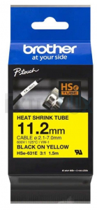 TRAK BRHSE631E 11,2MM ČRNA NA RUMENEM BRHSE631E
