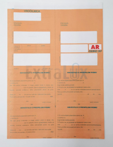 KUVERTA Z VROČILNICO ZKP-L-A4 T6540