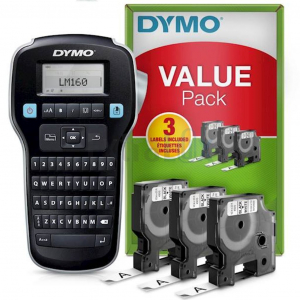 TISKALNIK NALEPK DYMO LABELMANAGER 160 QWY + 3X TRAK SO720530 (226408)