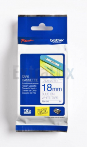 TRAK BROTHER P-TOUCH TZE-243 18MM MODRA NA BELEM