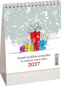 KOLEDAR NAMIZNI PIRAMIDA TRIMESEČNI S KAZALOM