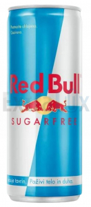 RED BULL SUGARFREE PLOČEVINKA 0,25L 1/24
