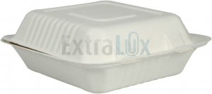 MENU BOX, SLADKORNI TRS, 20X20X8CM, BEL, 1/50