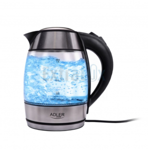 GRELNIK ZA VODO ADLER ADLGA-AD1246 1,8L 2000 W STEKLEN