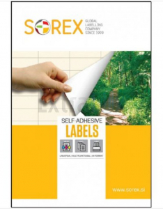 ETIKETE SOREX 200X144 200144 1/100