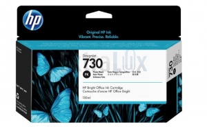 HP ČRNILO P2V62A ŠT.730 BLACK ZA DJ T1700 130ML