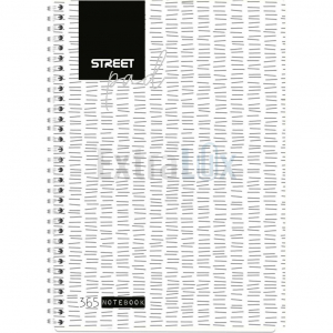ZVEZEK ŠPIRALNI A4 100L 80G ČRTE STREET PAD