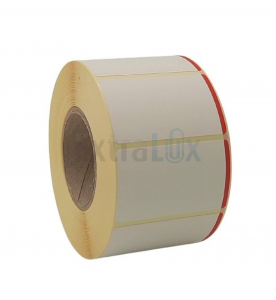 ETIKETE TERMO 50X30 FI40 1/1000 Z RDEČIM ROBOM
