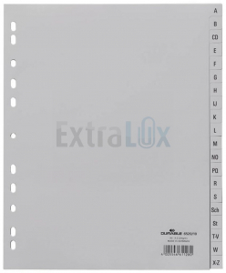 PREGRADNI REGISTER PP A4 DURABLE  D-6520 ČRKE A-Z DU652010