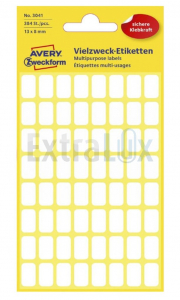 ETIKETE AVERY ZWECKFORM 3041 13x8 (384 ETIKET)