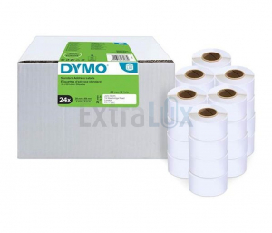 ETIKETE ZA DYMO 28X89 BELE ART.99010 S0722360 1/24 (24 ROL PO 130 ETIKET)